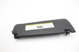 13-15 BMW X1 E84 LEFT DRIVER SUN VISOR BLACK E2262 image 3