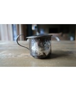 Antique Sterling Silver JONATHAN Kids Cup Rough Condition 3&quot; 24.45g - £38.05 GBP