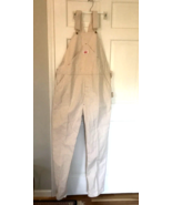New Vintage White Canvas Painters Overalls ROUNDHOUSE  USA   42 x 34.  nwot - $2,822.51 MXN