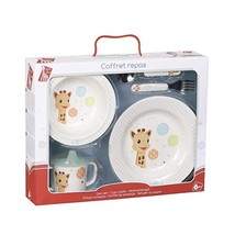 Sophie la Girafe Melamine Mealset in Gift Box Balloons Version  - $87.00