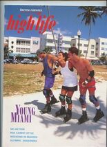 British Airways High Life Magazine October 1993 Young Miami Ski Action - $19.80