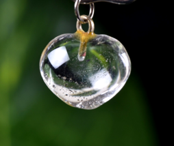 Satyaloka satyamani azeztulite quartz heart  pendant  synergy 12 crystal #5805 - £14.50 GBP