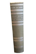 1932 Great short Short Stories Of The World  by Barrett h. Clark - $334.86 MXN