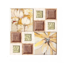 Anyhouz 10pcs Vinyl Tile Self Adhesive Floral Art Pattern Waterproof PVC... - $65.90