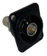 OEM Neutrik NBB75DFIB Panel D-Mount BNC - Black NOS - $19.00 CAD