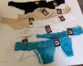 10 Maidenform Thongs One Size fits most assorted styles and colors - $12.85