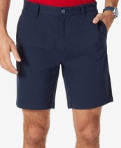Nautica Classic-Fit 8.5” Stretch Chino Flat-Front Deck Short True Navy-40 - £22.01 GBP