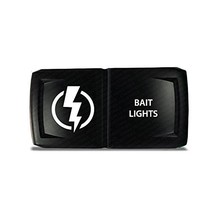 CH4X4 Marine Rocker Switch V2 Bait Lights Symbol - Horizontal - Green Led - £12.45 GBP