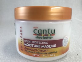 Cantu Shea Butter Anti Fade Color Protecting Moisture Masque 12 Oz - £5.63 GBP