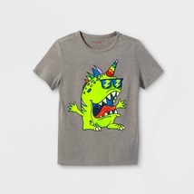NEW Boys&#39; Interactive Short Sleeve Graphic T-Shirt - Cat &amp; Jack™ L (12/1... - £7.98 GBP