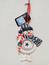 NFL Dallas Cowboys Clay Dough Snowman Christmas Ornament by Team Sports ... - £9.97 GBP