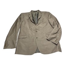 Kenneth Cole Reaction Blazer Jacket Mens 44R Stretch Notch Lapel Single ... - $29.02