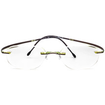 Silhouette Eyeglasses SPX M 1960 /00 6055 Purple/Green Rimless Austria 50-19 135 - £63.94 GBP