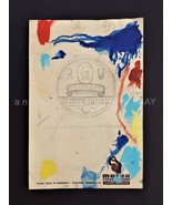 1956 vintage UMBERTO OLIVE orig ART LABEL SKETCH Wm Reg Watkins ad paint - £31.45 GBP