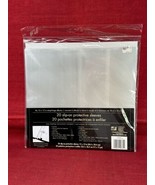 NEW 20 Pack 12x12 Slip On Westrim Crafts Protective Sleeves ScrapBooking... - $19.75