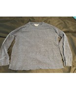Grayers Athletics Long Sleeve Gray Crew Neck Pullover Shirt Men’s M 100%... - $22.23 CAD