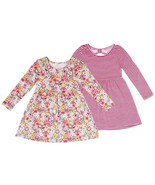 Two (2) Member&#39;s Mark™ ~ Girl&#39;s Size 4 ~ Long Sleeve All-Over Print Knit... - $42.10 CAD