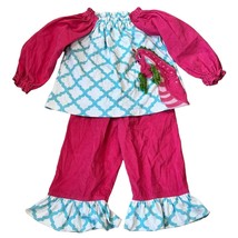 Zuccini Pink Dragon Top &amp; Pants Outfit 24 Months - $19.20