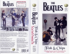 The Beatles Fish ‘n Chips Rare Promotional Films/ Proshot with Menu - £15.95 GBP