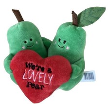 Ganz We&#39;re a Lovely Pair Plush  Heart Pair Love Gift NWT Valentine - $8.38