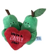 Ganz We&#39;re a Lovely Pair Plush  Heart Pair Love Gift NWT Valentine - £6.57 GBP