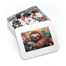 Jigsaw Puzzle in Tin, Sloth, awd-354, Personalised/Non-Personalised (30, 110, 25 - £28.22 GBP+