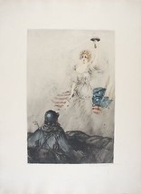 Louis ICART Etching Hand Signed and numbered Miss Liberty 1917 - £1,776.77 GBP