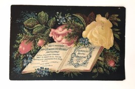 The Model Magazine Demorest&#39;s Monthly Magazine Victorian Trade Card NY 1879 - $15.00