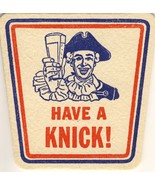 Early KNICKERBOCKER BEER COASTER, Near Mint! - €2,62 EUR