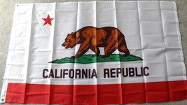 USA US STATE CALIFORNIA 3 X 5 FOOT LARGE POLYESTER FLAG - £6.73 GBP