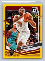 Evan Mobley #195 2023-24 Donruss Cleveland Cavaliers Yellow Flood - $1.99