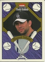 2004 Fleer Tradition Diamond Tributes Game Used Todd Helton DT TH Rockies - £3.91 GBP