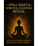 Spell Reset &amp; Aura Cleansing Ritual – Cancel Old Spells, Energy Rebirth ... - $118.80