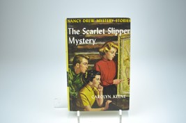 Nancy Drew Mystery Stories  32 The Scarlet Slipper Mystery  Keene Vintage 1954 - £7.16 GBP