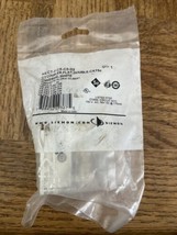 CT Coupler Flat Double CAT5e Universal White - $1,620.30 MXN