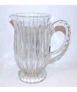 MIKASA CRYSTAL PARK LANE 8 1/4&quot; FOOTED PITCHER~EXQUISITE~ - £45.86 GBP