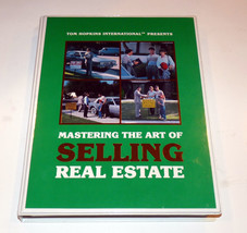 TOM HOPKINS - MASTER THE ART OF SELLING REAL ESTATE 8 Backup CDs + 8 Tap... - £58.92 GBP