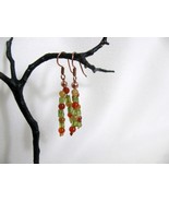 Mixed Gemstone Earrings RKM179 RKMixables Copper Collection - £11.99 GBP