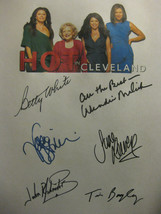 Hot in Cleveland Signed TV Screenplay Script x6 Autograph Betty White Valerie Be - £13.31 GBP