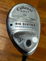 Callaway Big Bertha Heavenwood 26° 5H Hybrid Gems 55w Women&#39;s Graphite S... - £19.32 GBP