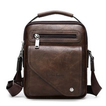 Celinv Koilm Men Bag Famous Designer Men Shoulder Messenger Bags Split Leather C - £37.70 GBP