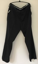 Perry Ellis Portfolio Modern Fit Black Unhemmed Slacks Dress Pants 36 x 32 - $990.00