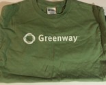 Greenway T Shirt L Green Adult Large Port DW1 - $4.94