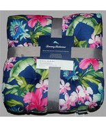 2 Tommy Bahama Colorful Bright Tropical Flowers Indoor/Outdoor Chair Cus... - $79.99