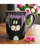Lorrie Veasey Mug Cat Our Name Is Mud  16 Oz Kitty Coffee Tea Cup DECATF... - £17.45 GBP