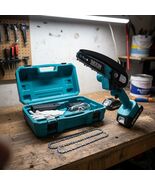 6-Inch Cordless Mini Chainsaw with 2 Batteries, Handheld Electric Tree P... - $97.90 CAD