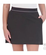 Soybu Womens Skort Black Skirt Inner-Shorts Pockets Elastic Waist Stretch - $53.50 CAD