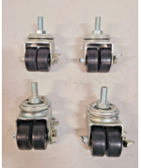4 Quantity of Swivel Casters with Brake Dual 2&quot; Wheel (4 Qty) - $782.60 MXN