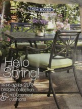 Thos. Baker Premium Outdoor Living 2016 Catalog Look Book Hello Spring! New - £7.97 GBP