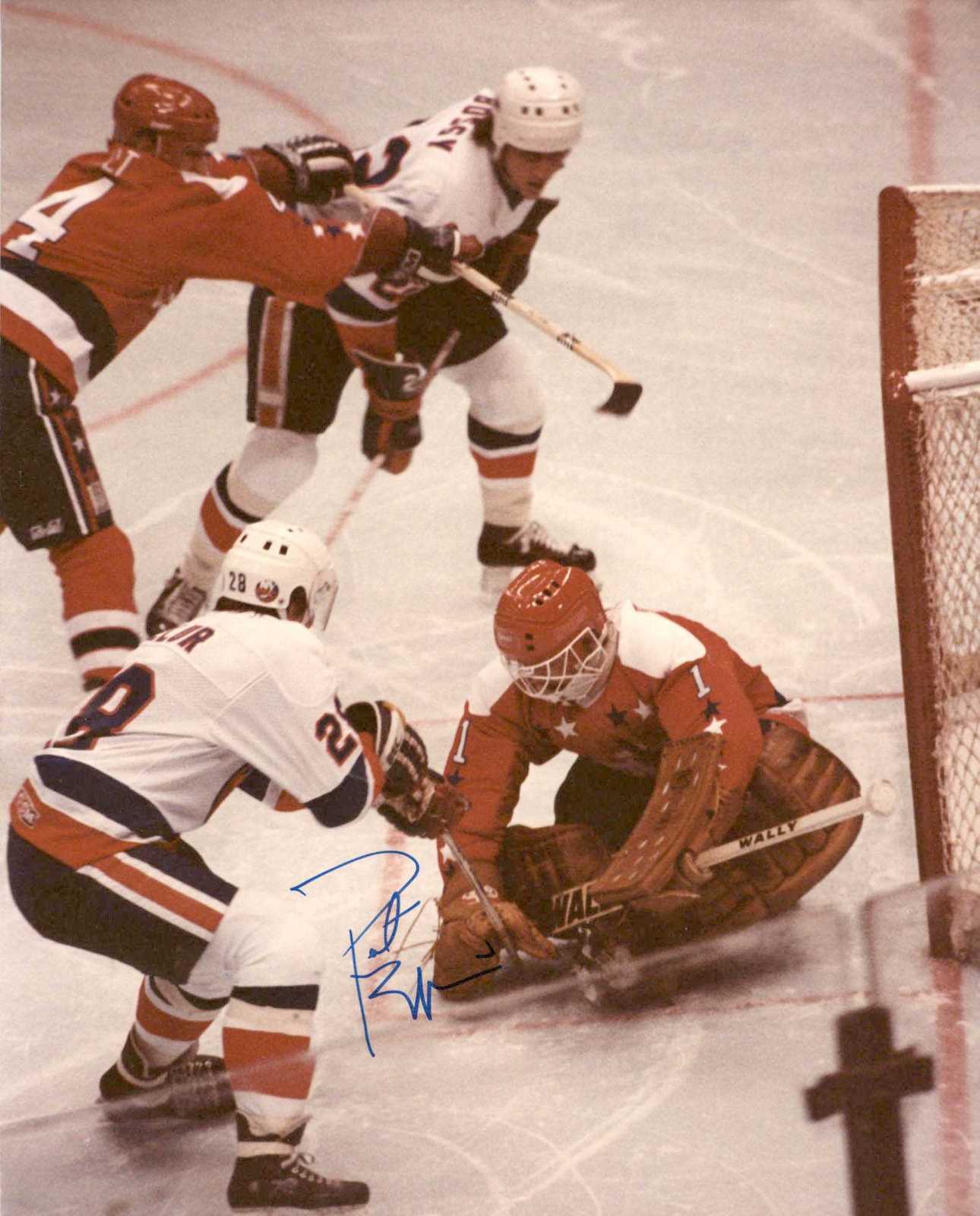 Pat Riggin Signed Autographed NHL Glossy 8x10 Photo - Washington Capitals - $15.00